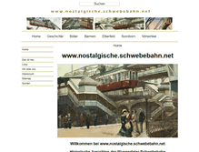 Tablet Screenshot of nostalgische.schwebebahn.net